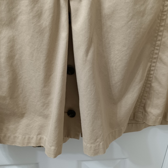 Tommy Hilfiger Double Collar Long Sleeve Trench Coat Size XL - Picture 7 of 9